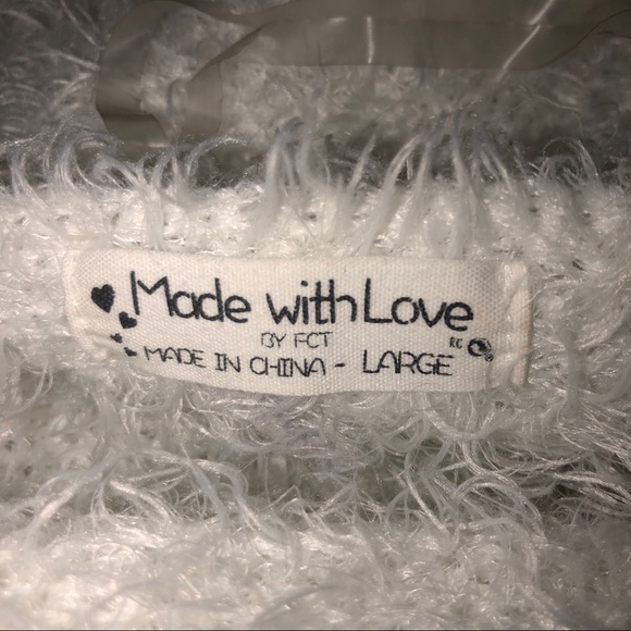 2 in 1 fuzzy top - Picture 3 of 3